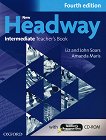 New Headway - Intermediate (B1): Книга за учителя по английски език + CD-ROM Fourth Edition - 