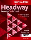 New Headway - Elementary (A1 - A2): Книга за учителя по английски език + CD-ROM Fourth Edition - книга за учителя