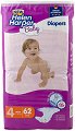 Helen Harper Baby New 4 - Maxi - Пелени за еднократна употреба за бебета с тегло от 7 до 18 kg -
