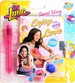 Таен дневник и химикалка - Комплект от серията "Soy Luna" -