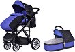 Бебешка количка 2 в 1 Zooper Flamenco - С кош за новородено, лятна седалка, чанта и аксесоари - 