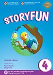 Storyfun - ниво 4: Книга за учителя по английски език Second Edition - учебник