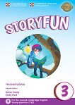 Storyfun - ниво 3: Книга за учителя по английски език : Second Edition - Karen Saxby, Emily Hird - 