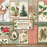 Хартии за скрапбукинг - Коледа - Комплект от 10 броя