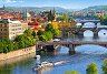 Мостовете над Вълтава в Прага - Пъзел от 500 части - пъзел