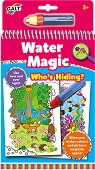 Книжка за оцветяване с вода - Кой се крие - детска книга