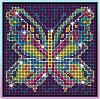 Декорирай сама с камъчета KSG Crafts - Пеперуда - Творчески комплект - 