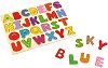 Английска азбука - Детски дървен пъзел - 