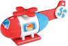 Дървена магнитна играчка Lelin Toys - Хеликоптер - 