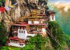 Манастирът Тигрово гнездо, Бутан - Пъзел от 2000 части от колекцията "Premium Quality" - 