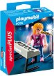 Певица с пиано - Фигура с аксесоари от серията "Playmobil: Special Plus" - 