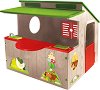 Детска сглобяема къща за игра с кухня - Размери 118 / 120 / 139 cm - 
