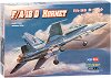 Американски изтребител - F/A-18D Hornet - Сглобяем авиомодел -
