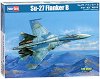 Руски изтребител - Su-27 Flanker-B - Сглобяем авиомодел -