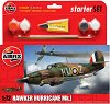 Бритенски военен самолет -  Hawker Hurricane MkI - 