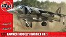 Британски изтребител - Hawker Siddeley Harrier GR1 - Сглобяем авиомодел - 