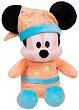 Мики Маус с пижама - Плюшена играчка с фосфоресциращ ефект - 