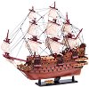 Флагман - Soleil Royal - Декоративен кораб от дърво -