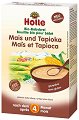 Holle - Инстантна био безмлечна каша с царевица и тапиока - Опаковка от 250 g за бебета над 4 месеца - 