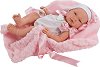 Кукла бебе Мария - Комплект с одеялце и биберон - 