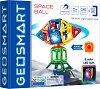 Магнитен детски конструктор GeoSmart - Космически конструкции - С LED светлини - 