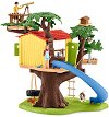 Къщичка на дърво - Комплект фигури и аксесоари от серията "Животните от фермата" - 