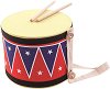 Барабан - Детски дървен музикален инструмент - 