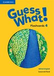 Guess What! - ниво 4: Флашкарти по английски език - книга за учителя