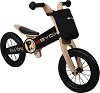 Yin Yang - Детски дървен велосипед без педали - 