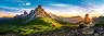 Доломити - Панорамен пъзел от 1000 части на Пасо ди Гио - 