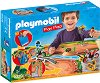 Детски конструктор Playmobil - Мотокрос - От серията Play Map - 