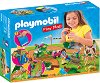 Детски конструктор - Playmobil Разходка с понита - 