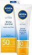 Nivea Sun UV Face Shine Control Cream SPF 50 - Слънцезащитен крем за лице за контрол на омазняването от серията Sun - 
