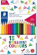Цветни моливи - Ergosoft Brilliant - Комплект от 18 броя - 