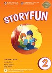 Storyfun - ниво 2: Книга за учителя по английски език : Second Edition - Karen Saxby, Lucy Frino - 
