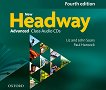 New Headway - Advanced (C1): 2 CD с аудиоматериали по английски език Fourth Edition - 