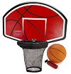 Баскетболен кош за батут - Комплект с топка и помпа - 