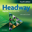 New Headway - Beginner (A1): 2 CD с аудиоматериали по английски език Fourth Edition - учебник