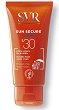 SVR Sun Secure Cream - SPF 30 - Слънцезащитен крем за лице за чувствителна кожа от серията "Sun Secure" -
