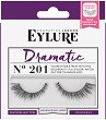 Eylure Dramatic 201 - Мигли от естествен косъм в комплект с лепило - 