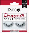 Eylure Exaggerate 141 - Мигли от естествен косъм в комплект с лепило - 