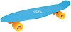 Скейтборд - С пластмасова дъска с размери 56 х 14.5 cm - 