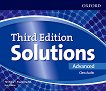 Solutions - Advanced: 4 CD с аудиоматериали по английски език Third Edition - учебна тетрадка