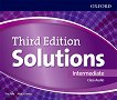 Solutions - Intermediate: CD с аудиоматериали по английски език Third Edition - книга за учителя