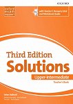 Solutions - Upper-Intermediate: Книга за учителя по английски език + CD Third Edition - 