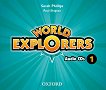 World Explorers - ниво 1: CD с аудиоматериали по английски език - Sarah Phillips, Paul Shipton - 