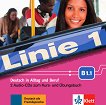 Linie - ниво 1 (B1.1): 2 CD с аудиоматериали по немски език - учебна тетрадка