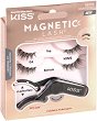 Магнитни мигли за многократна употреба - Strip Lash 04 - От серията "Kiss Magnetic Lash" - 