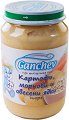 Ganchev - Пюре от картофи, моркови и овесени ядки - Бурканче от 190 g за бебета над 4 месеца - 