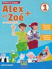 Alex et Zoe - ниво 1 (A1.1): Учебник по френски език за 1. и 2. клас + CD-ROM Nouvelle edition - 
